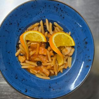 Macarronete Galinha Alfredo