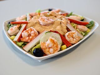 Salada de Camarão