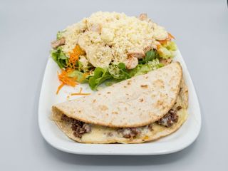 Taco Especial de Carne, Queijo e Pimentos