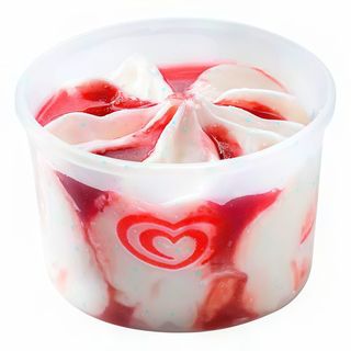Gelado Morango & Nata