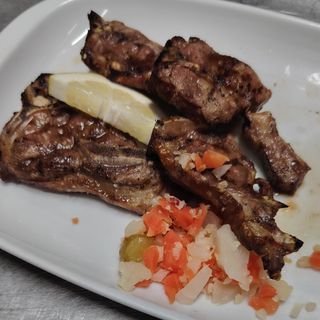 Costeletas de Borrego Grelhadas