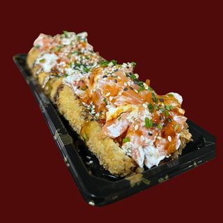 Big hot de Salmão Filadélfia