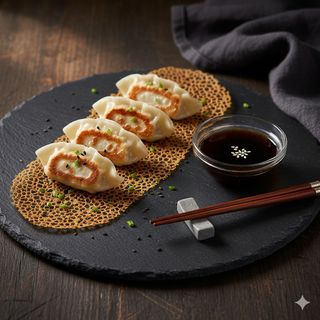 Gyozas de Frango e Verdura / 4 unids
