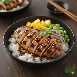 Poke Frango Teriyaki Especial