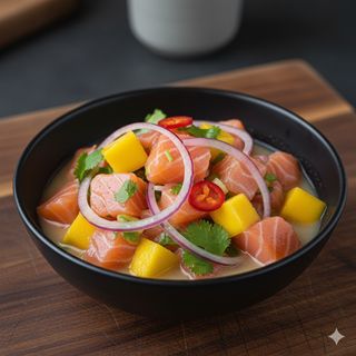Ceviche de Salmão