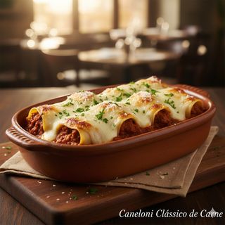 Caneloni Clássico Carne