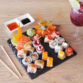 Sushi e Sashimi - 20 Peças