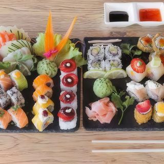 Sushi é sashimi 36 peças