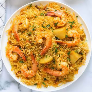 Akbari Prawn Biryani