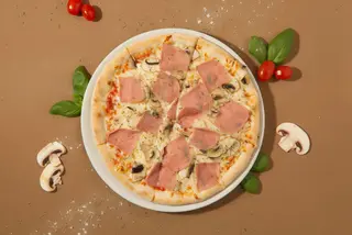 Pizza - Fiambre e Ananás