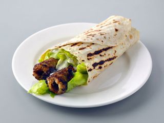 Seekh Kabab Paratha Roll