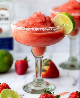 Frozen Strawberry Margarita 1Lt