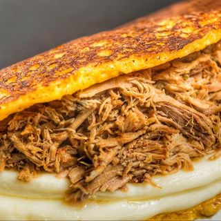 Cachapa Frango e queijo