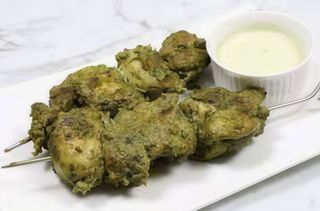 Green Chicken Tikka