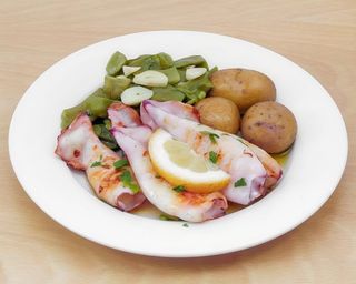 Lulas Grelhadas com Molho Verde