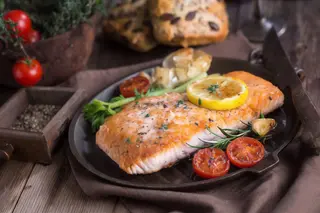 Salmão Grelhado