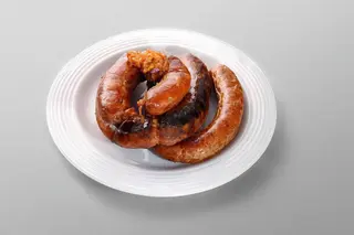 Alheira com Grelos