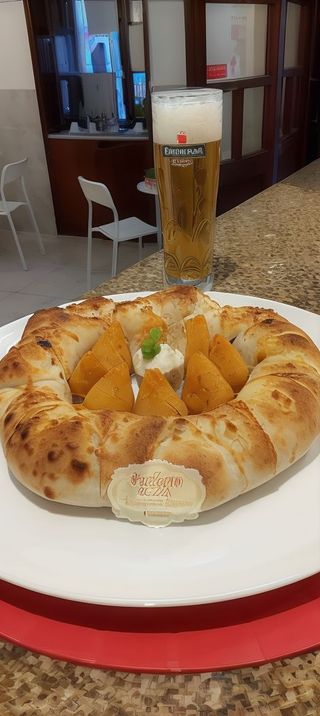 Pizza Guirlanda Queijo