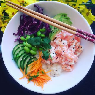 Poke Bowl de Salmão Philadelphia