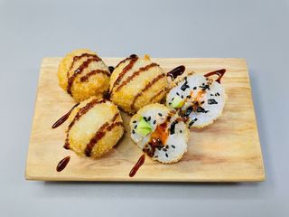 Teriyaki Fried Sushi Balls