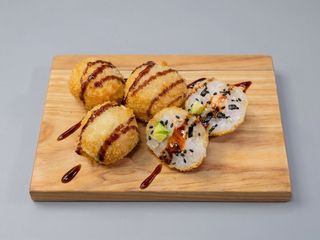 Teriyaki Fried Sushi Balls