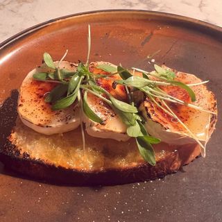 Bruschetta de Queijo de Cabra e Abóbora