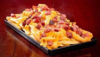 Batatas com Cheddar e Bacon