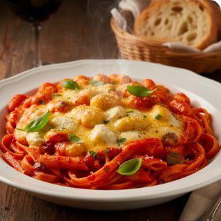 Penne Vodka alla Parmigiana