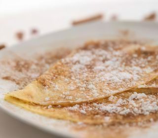 Crepe Doce de Açúcar e Canela