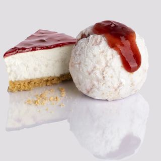 Gelado Cheese Cake Morango