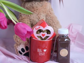 Caneca do Amor com Hot Chocolate