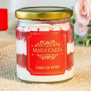 Bolo do Pote Cream Cheese Red Velvet