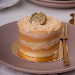 Mini Bolo de Mil Folhas e Doce de Leite (Aprox. 180gr)