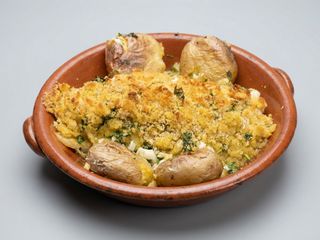 Bacalhau c/ broa à "Gosto Muito"