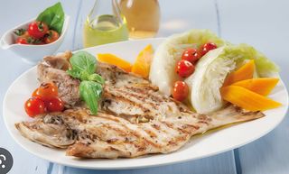 Dourada na Grelha c/ molho verde