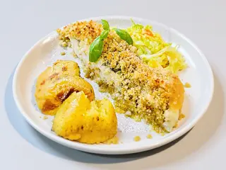 Bacalhau com Broa