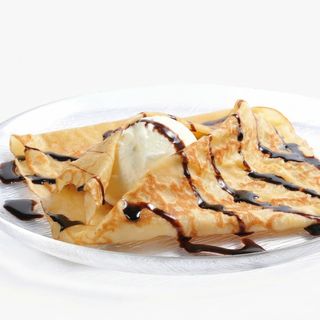 Crepe com Uma Bola de Gelado