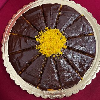 Fatia de Bolo de Cenoura