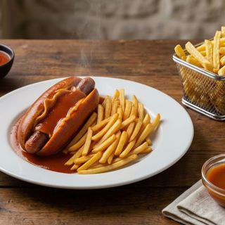 Cachorro com molho de francesinha