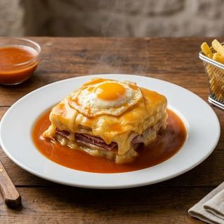 Francesinha Especial de Bife de Alcatra