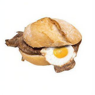 Prego no Pão + bebida