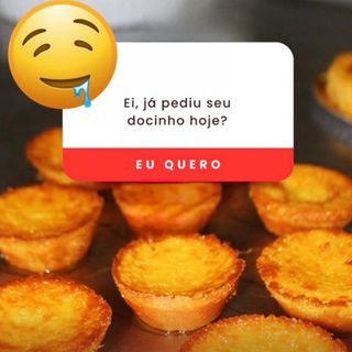 Queijadinha de Laranja