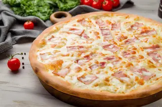 Pizza Carbonara. MINI
