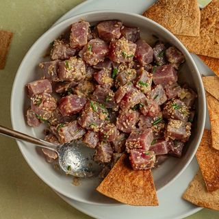 Semi tartar de barriga de atum