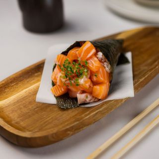 Temaki de Salmão