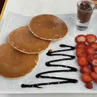 Panquecas com Nutella