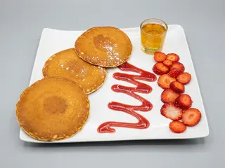 Panquecas com Morangos
