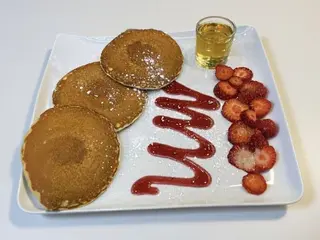 Panquecas com Morangos