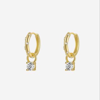 White Round Kohla Hoop