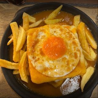 Francesinha de vitela